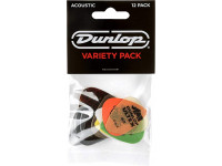Dunlop PVP112 Acoustic Pick Variety 12er-Set Dunlop PVP112 Acoustic Pick Variety 12er-Set